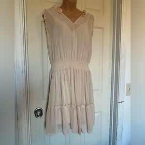 Maurices Soft Cream Midi Dress